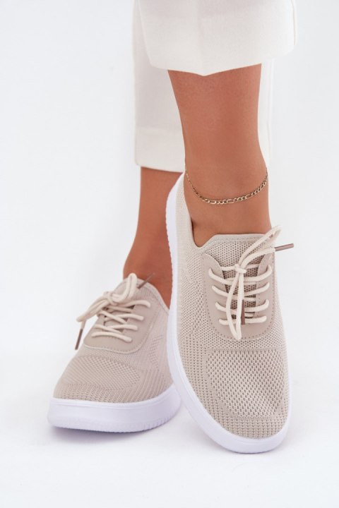 Buty Sportowe Model Kalyra NB722 Beige - Step in style Buty Sportowe Model Kalyra NB722 Beige - Step in style
