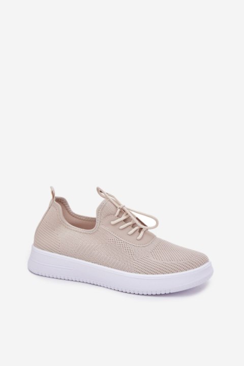 Buty Sportowe Model Kalyra NB722 Beige - Step in style Buty Sportowe Model Kalyra NB722 Beige - Step in style