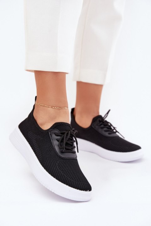 Buty Sportowe Model Kalyra NB722 Black - Step in style Buty Sportowe Model Kalyra NB722 Black - Step in style