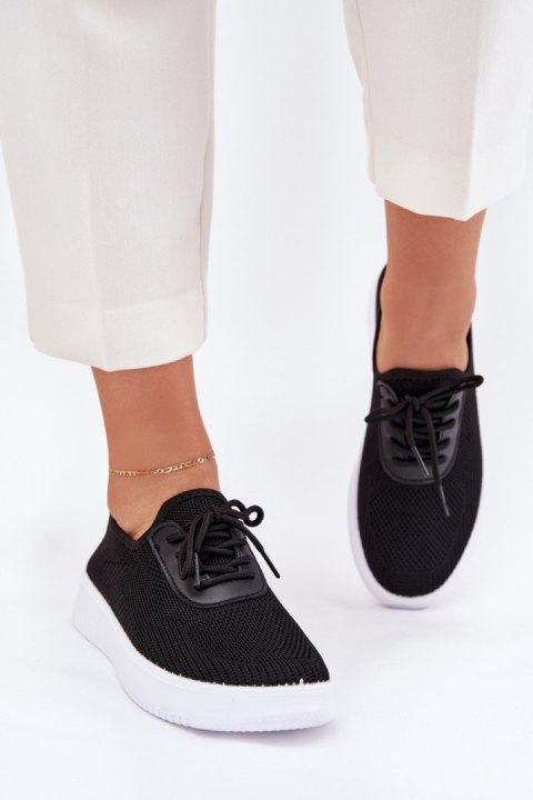 Buty Sportowe Model Kalyra NB722 Black - Step in style Buty Sportowe Model Kalyra NB722 Black - Step in style