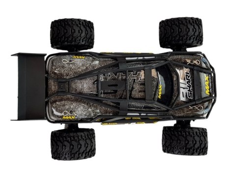 LEAN Toys Auto Off-Road Zdalnie Sterowane Brązowo- Żółty 2.4G 1:18 35 km/h Kontrola Prędkości