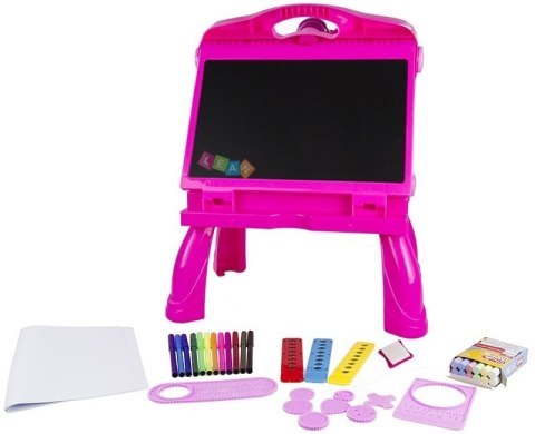 LEAN Toys Tablica Sztaluga Projektor Na Kredę Pisak 49 cm