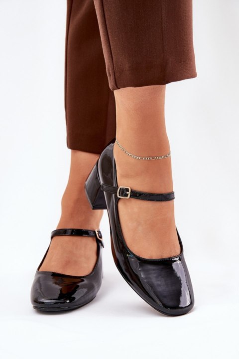 Czółenka Model Savilae 77-554 Black - Step in style Czółenka Model Savilae 77-554 Black - Step in style