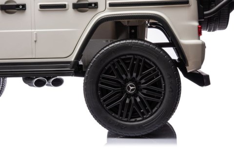 LEAN CARS Auto Na Akumulator Mercedes G63 XXL Biały 4x4 LEAN CARS Auto Na Akumulator Mercedes G63 XXL Biały 4x4