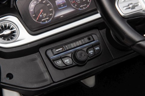 LEAN CARS Auto Na Akumulator Mercedes G63 XXL Biały 4x4 LEAN CARS Auto Na Akumulator Mercedes G63 XXL Biały 4x4