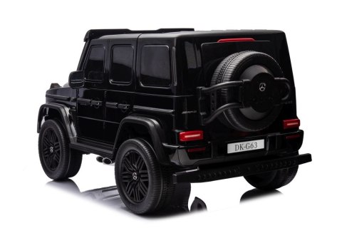 LEAN CARS Auto Na Akumulator Mercedes G63 XXL Czarny 24V LEAN CARS Auto Na Akumulator Mercedes G63 XXL Czarny 24V