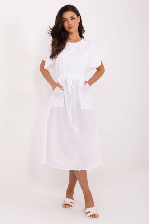 Sukienka Model TW-SK-BI-6-2041.89 White - Och Bella Sukienka Model TW-SK-BI-6-2041.89 White - Och Bella