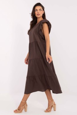 Sukienka Model TW-SK-BI-6-2172.96 Dark Brown - Och Bella