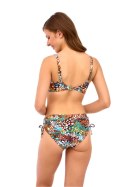 Kostium dwuczęściowy Biustonosz Kąpielowy Model Luna Big Top Multicolor - Lupo Line