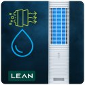 LEAN Toys Wentylator Kolumnowy Wodny Podłogowy Jonizacja Oscylacja Wwyświetlac PILOT