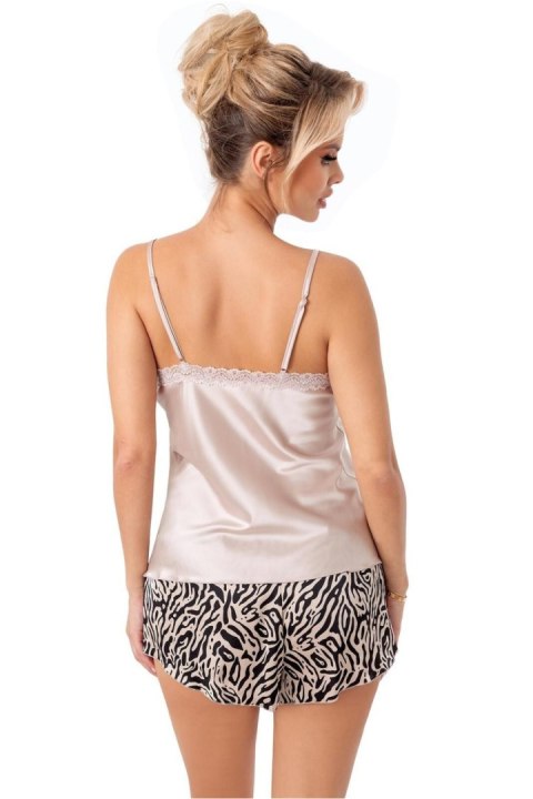 Piżama Damska Model Sheila 1/2 Beige - Donna Piżama Damska Model Sheila 1/2 Beige - Donna