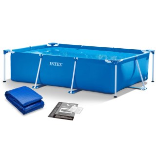Basen ogrodowy stelażowy 300 x 200 x 75 cm zestaw 2w1 INTEX 28272 INTEX