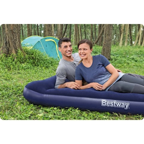 Materac dmuchany 191x137x28 cm z wbudowaną pompką nożną Bestway 67225 Bestway