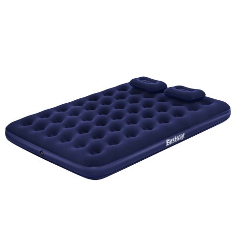 Materac dmuchany 203x152x22 cm z pompką tłokową Bestway 67374 Bestway Materac dmuchany 203x152x22 cm z pompką tłokową Bestway 67374 Bestway