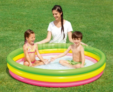 Tęczowy basen dmuchany 152 x 30 cm Bestway 51103 Bestway Tęczowy basen dmuchany 152 x 30 cm Bestway 51103 Bestway