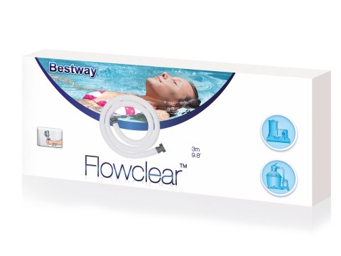 Wąż do pompy filtrującej 38 mm / 300 cm Bestway 58246/58368 Bestway Wąż do pompy filtrującej 38 mm / 300 cm Bestway 58246/58368 Bestway