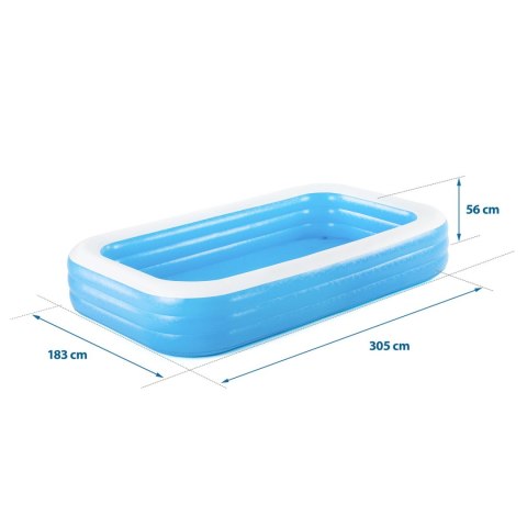 Basen dmuchany dla dzieci 305 x 183 x 56 cm Bestway 54009 Bestway