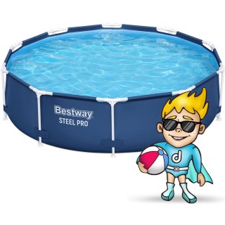 Basen ogrodowy stelażowy 305 x 76 cm Bestway 56677 Bestway