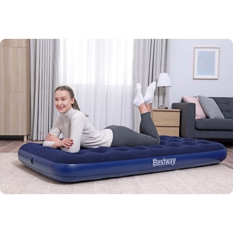 Materac dmuchany 188x99x22 cm z pompką tłokową Bestway 67001 Bestway