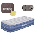 Materac dmuchany 191x97x46 cm z wbudowaną pompką elektryczną Bestway 67628 Bestway
