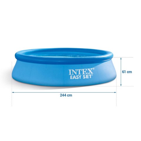 Basen ogrodowy rozporowy 244 x 61 cm 18w1 INTEX 28108 INTEX