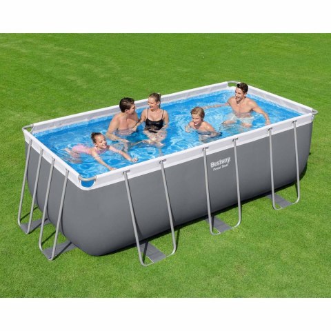 Basen stelażowy ogrodowy 412 x 201 x 122 cm 10w1 BESTWAY 56457N Bestway