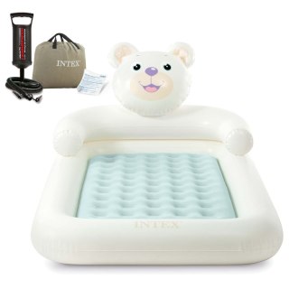 Materac dmuchany 178x114x71 cm z pompką tłokową INTEX 66814NP INTEX