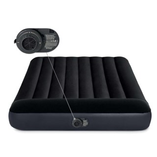 Materac dmuchany 203x152x25 cm z wbudowaną pompką elektryczną INTEX 64150 INTEX