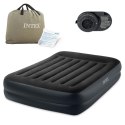 INTEX Materac dmuchany 203x152x42 cm z wbudowaną pompką elektryczną INTEX 64124