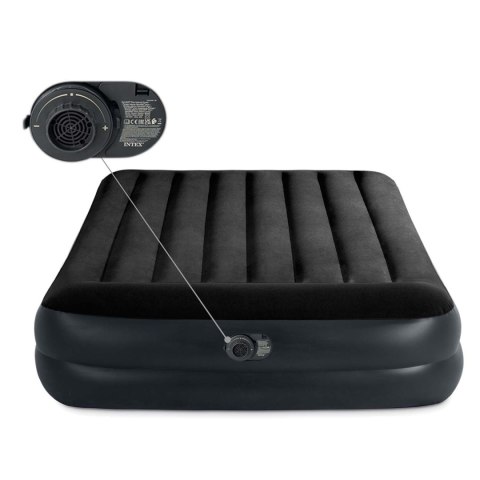 INTEX Materac dmuchany 203x152x42 cm z wbudowaną pompką elektryczną INTEX 64124 INTEX Materac dmuchany 203x152x42 cm z wbudowaną pompką elektryczną INTEX 64124