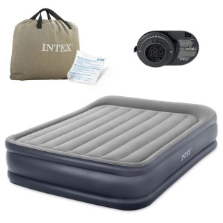 Materac dmuchany 203x152x42 cm z wbudowaną pompką elektryczną INTEX 64136ND INTEX