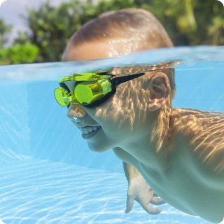 Okularki do pływania dla dzieci żółte Bestway 21005 Bestway