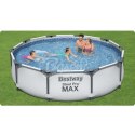 Basen ogrodowy stelażowy 305 x 76 cm 17w1 Bestway 56408 Bestway
