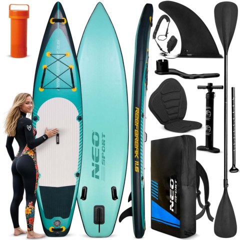 Deska SUP Reefbreak 350 x 81 x 15 cm Neo-Sport 170303 Neo-Sport