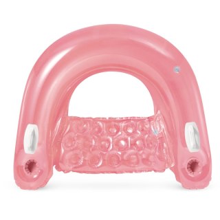 Fotel do pływania z uchwytami 147 x 99 cm różowy INTEX 58859 INTEX