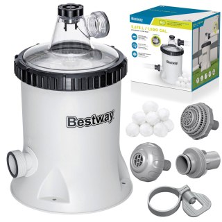 Pompa filtrująca do basenu 5678 l/h + kulki filtrujące Bestway 58870 Bestway