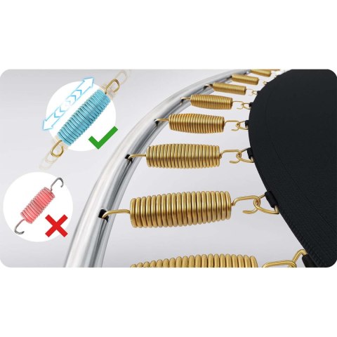 Trampolina ogrodowa 10ft/312cm z siatką zewnętrzną i drabinką Neo-Sport Neo-Sport