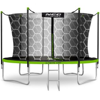 Trampolina ogrodowa 13ft/404cm z siatką wewnętrzną i drabinką Neo-Sport Neo-Sport