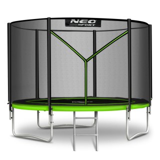 Trampolina ogrodowa 8ft/252cm z siatką zewnętrzną i drabinką Neo-Sport Neo-Sport