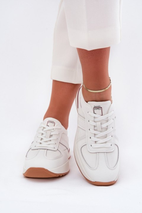 Buty Sportowe Model Daniel Lopez SS2D4042 White - Step in style Buty Sportowe Model Daniel Lopez SS2D4042 White - Step in style