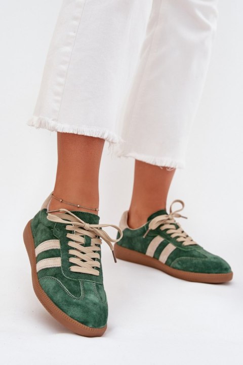 Buty Sportowe Model Sirella GD-LX1030 Green - Step in style Buty Sportowe Model Sirella GD-LX1030 Green - Step in style