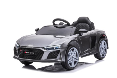 LEAN CARS Auto Na Akumulator Audi R8 Lift A300 Srebrne LEAN CARS Auto Na Akumulator Audi R8 Lift A300 Srebrne