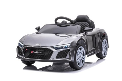 LEAN CARS Auto Na Akumulator Audi R8 Lift A300 Srebrne LEAN CARS Auto Na Akumulator Audi R8 Lift A300 Srebrne