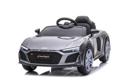 LEAN CARS Auto Na Akumulator Audi R8 Lift A300 Srebrne LEAN CARS Auto Na Akumulator Audi R8 Lift A300 Srebrne