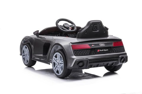 LEAN CARS Auto Na Akumulator Audi R8 Lift A300 Srebrne LEAN CARS Auto Na Akumulator Audi R8 Lift A300 Srebrne