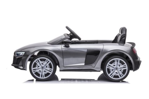 LEAN CARS Auto Na Akumulator Audi R8 Lift A300 Srebrne LEAN CARS Auto Na Akumulator Audi R8 Lift A300 Srebrne