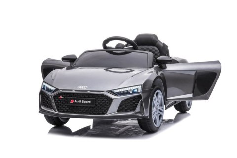 LEAN CARS Auto Na Akumulator Audi R8 Lift A300 Srebrne LEAN CARS Auto Na Akumulator Audi R8 Lift A300 Srebrne