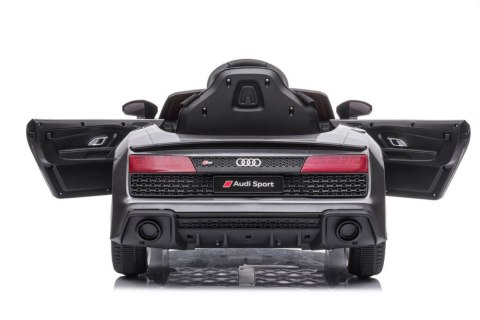 LEAN CARS Auto Na Akumulator Audi R8 Lift A300 Srebrne LEAN CARS Auto Na Akumulator Audi R8 Lift A300 Srebrne