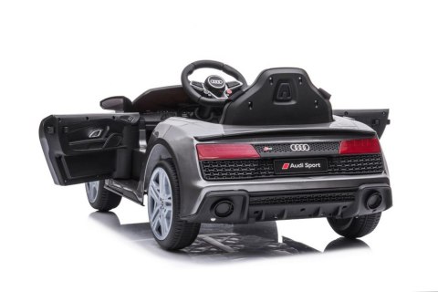 LEAN CARS Auto Na Akumulator Audi R8 Lift A300 Srebrne LEAN CARS Auto Na Akumulator Audi R8 Lift A300 Srebrne