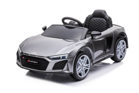 LEAN CARS Auto Na Akumulator Audi R8 Lift A300 Srebrne LEAN CARS Auto Na Akumulator Audi R8 Lift A300 Srebrne